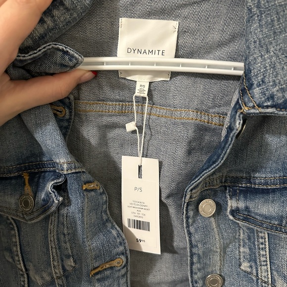 Dynamite Jean Jacket 𩵠- Picture 3 of 3